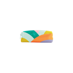 Jitterbugs Slim Zipper Pouch  - New Horizons orange, purple, pink, blue, and green.