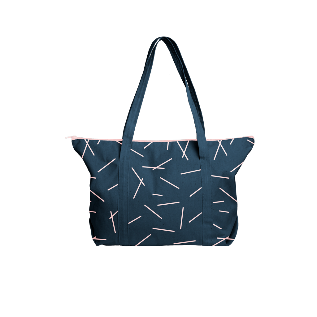 Canvas Weekender Cute Tote Bags Talking Out of Turn Talking Out Of