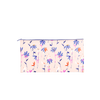 Zippered ripstop nylon pouch with cute pastel floral print. -- Magic Sprigs