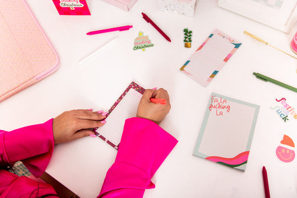 Holiday Tearaway Notepads - Talking Out Of Turn