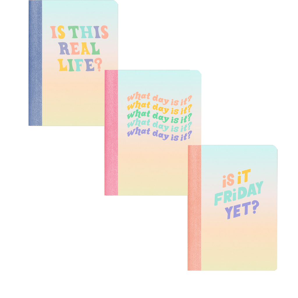 Mini Notebook Set Talking Out Of Turn