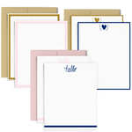 Shine Stationery Set features 3 unique designs in 2 color options.