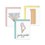 Party Pants Set is a cute stationery set with party pants, shine, and yo! 