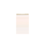 manifest that shit taskpad colored lined inside pages with gold wire binding