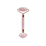 Pink and gold stone roller that says roll with it on the handle