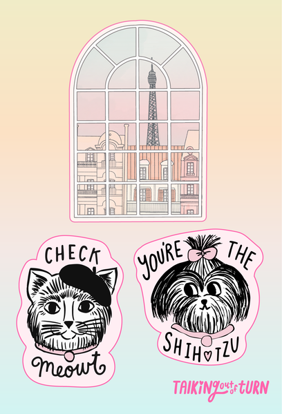 Sticker Sets– Talking Out Of Turn