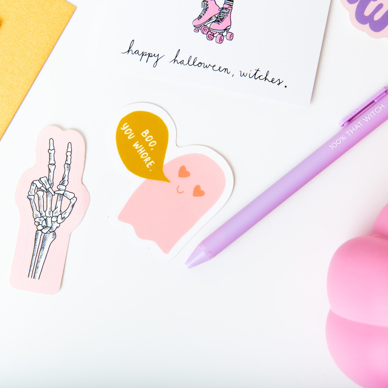 Halloween Individual Non-Packaged Sticker– Talking Out Of Turn