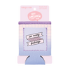 So Many Feelings Can Cooler with Pocket comes packaged in a cute pink cardboard sleeve.