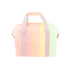 Daybreak Miss Chill is a soft sided cooler bag in a pastel rainbow print with durable nylon straps.