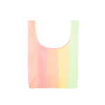 Twist and Shout Daybreak is a medium, cute reusable tote bag in pastel rainbow gradient. 