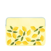 Squeeze the Day Laptop Sleeve is a cute laptop case in yellow with lemons pattern in 13 inch size.