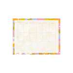 Large gathering flower notepad with m-f and weekend boxes.
