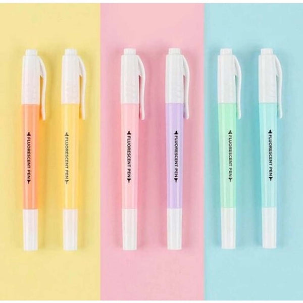 Double Sided Candy Colour Highlighter Set– Talking Out Of Turn
