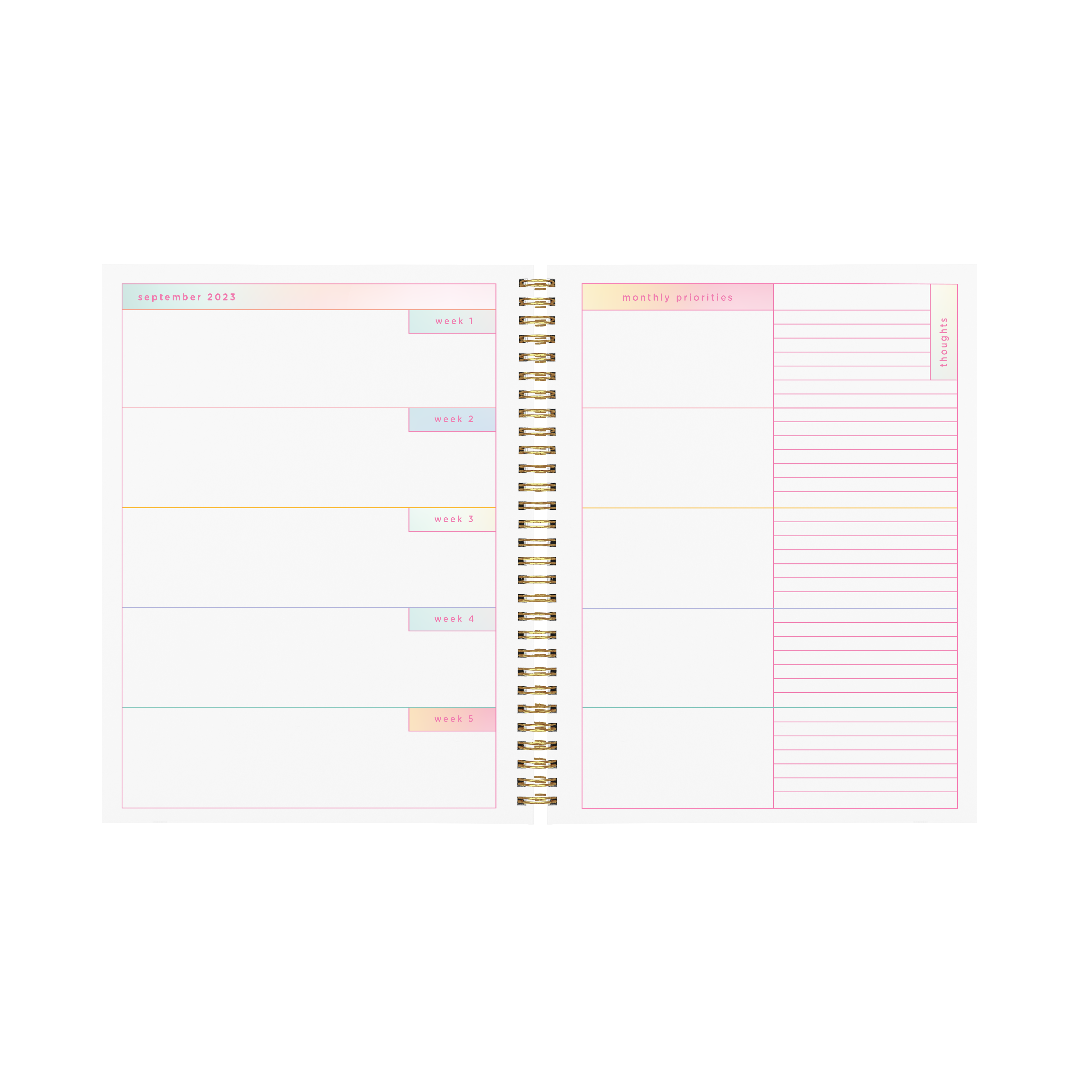 2324 Dated Academic Planners Talking Out Of Turn