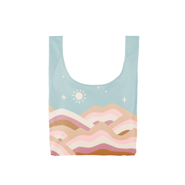 Go With The Flow Twist and Shout Reusable Tote - Talking Out Of Turn