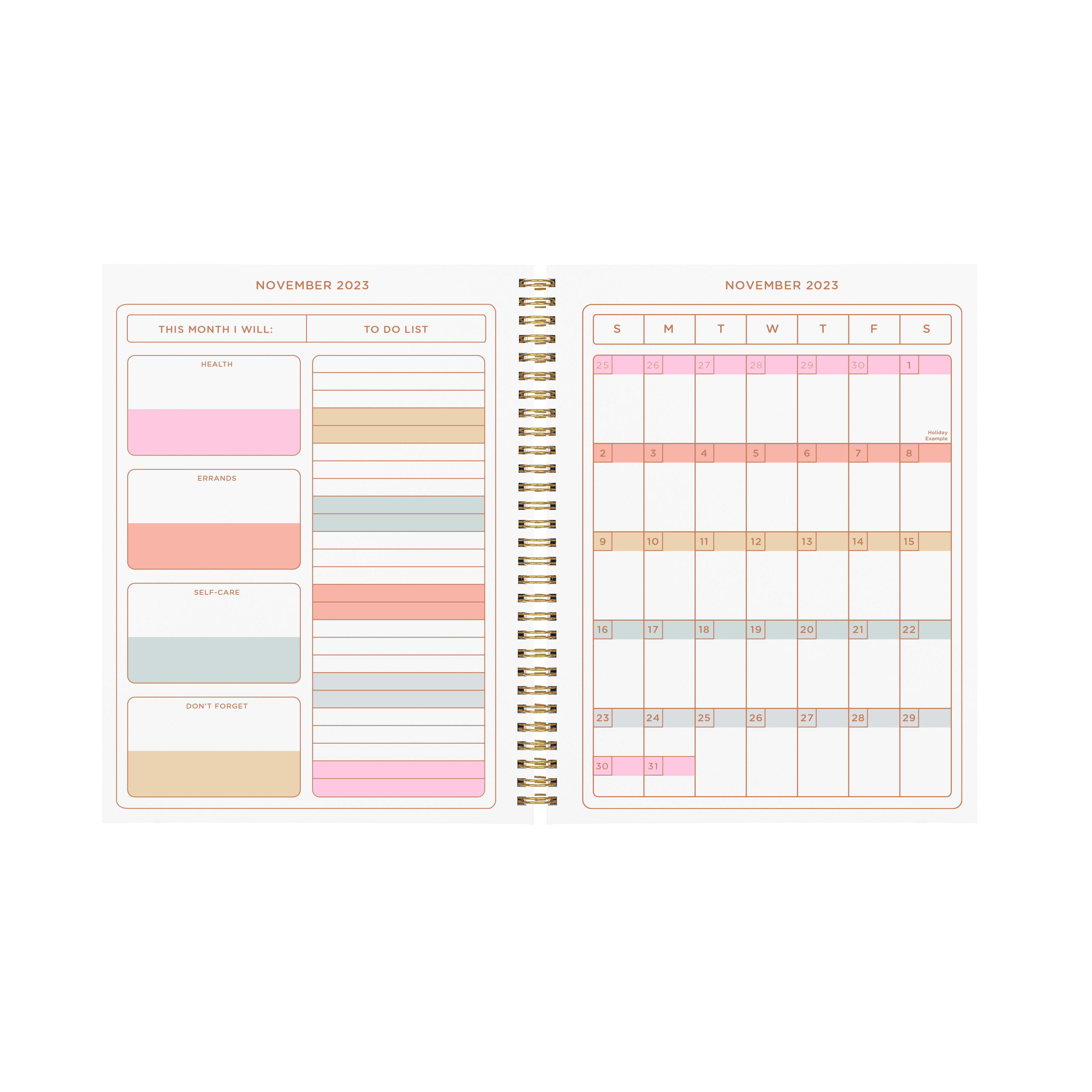 2324 Dated Academic Planners Talking Out Of Turn