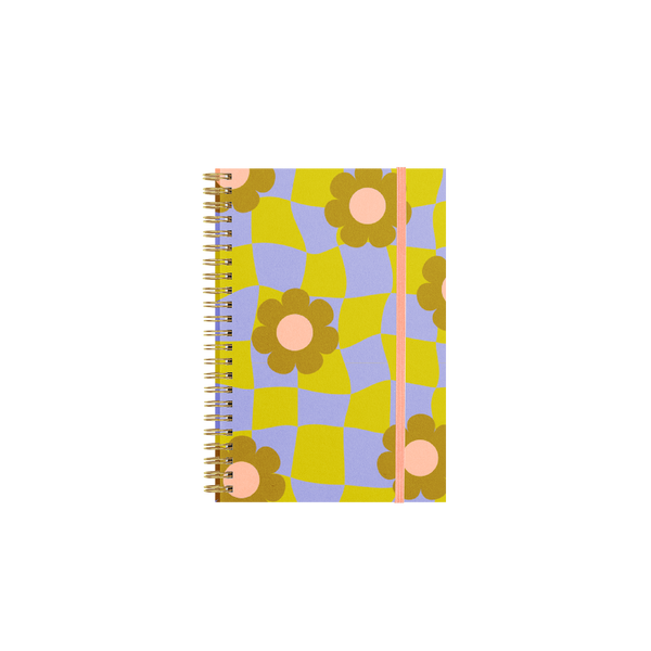 Cool Funky Daisy Notebook– Talking Out Of Turn