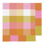 Fringe Npkin-Gingham 16ct - Talking Out Of Turn