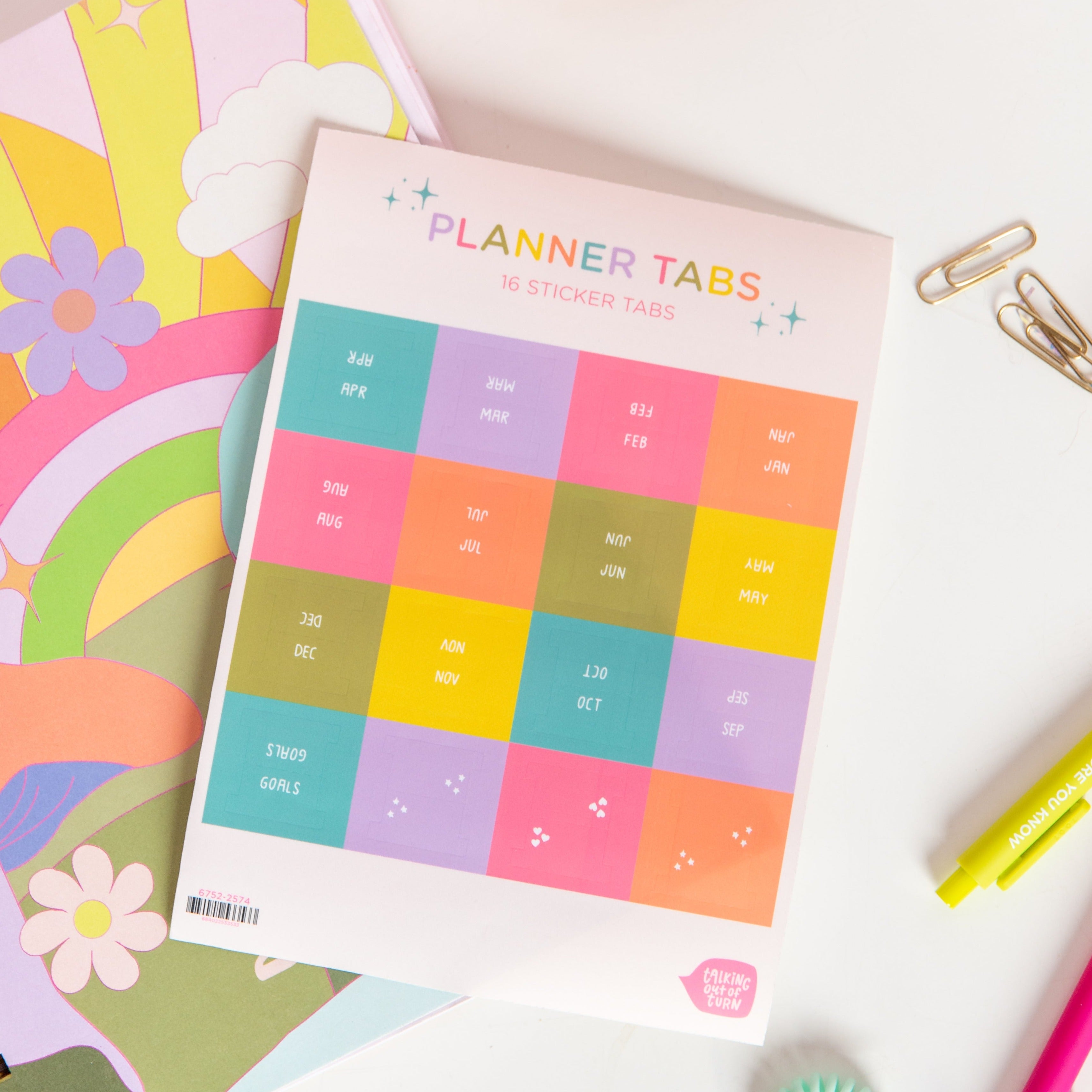 Planner Sticker Sheets– Talking Out Of Turn