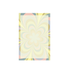 Kaleidoscope pastel color floral tearaway notepad 