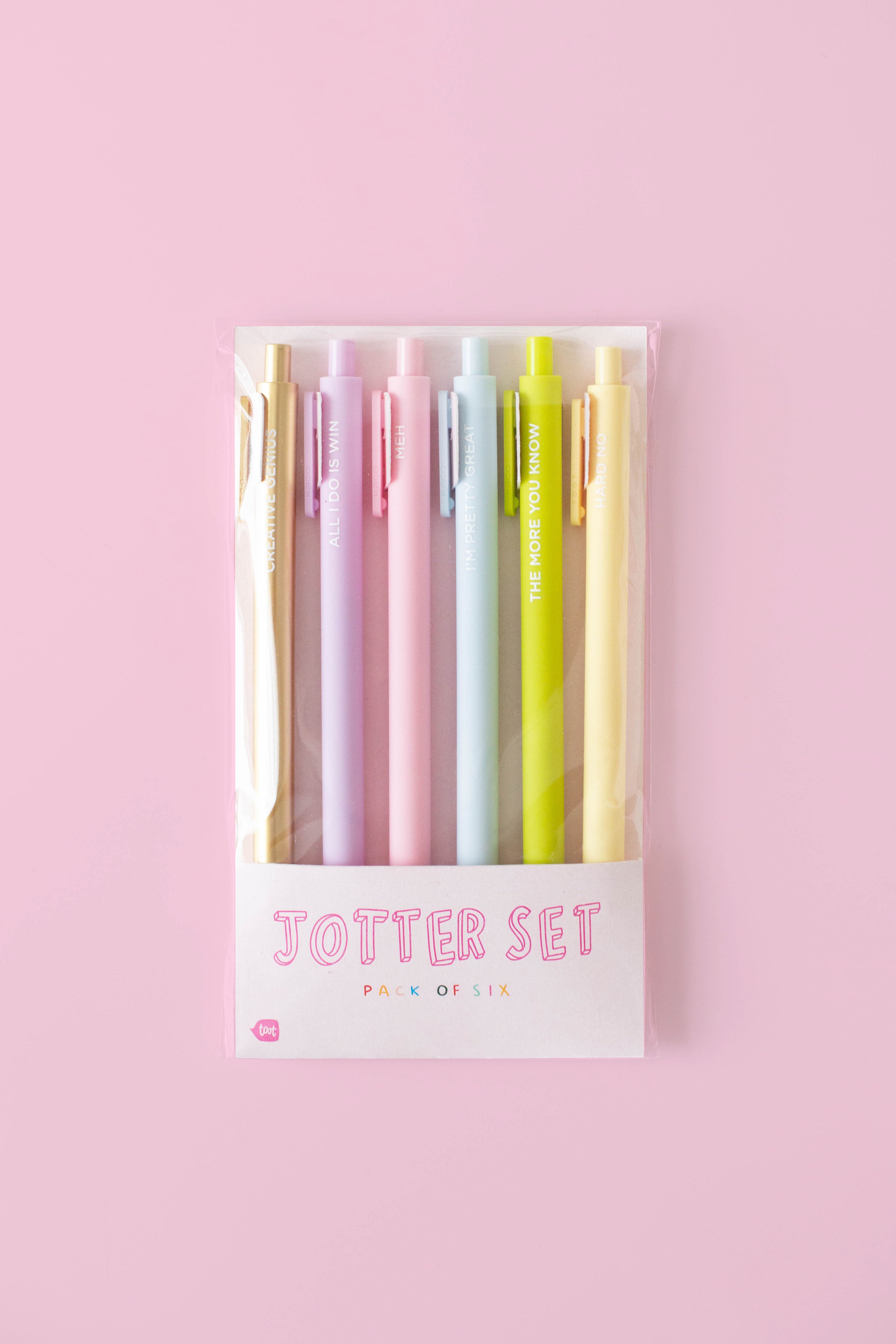 Its All Good Jotter Pen Sets- Talking Out of Turn